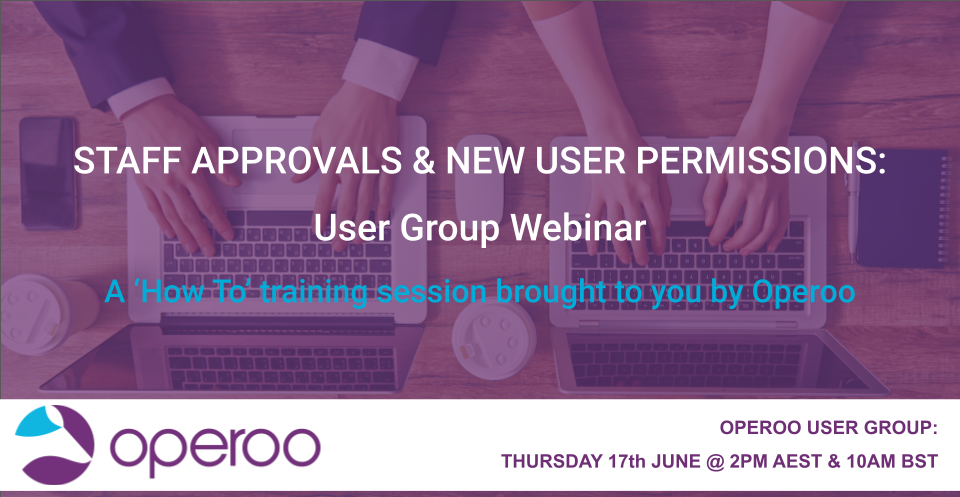 Staff Approvals and New User Permissions in Operoo